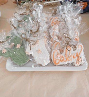 Cookies for a baby shower