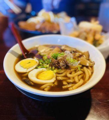 Tempura UDON W/egg added.