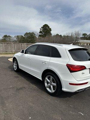 Audi Q5 detailed