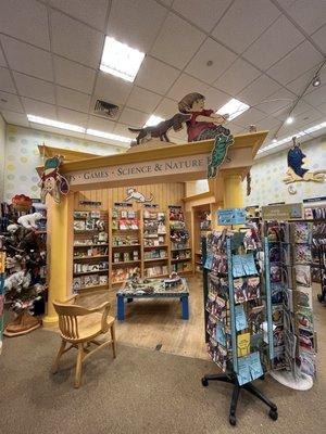 Children's book area