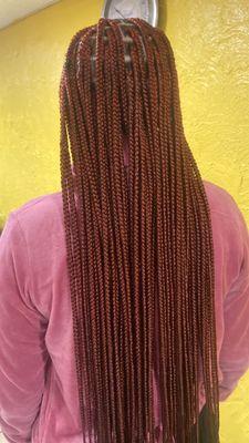 Knotless braids