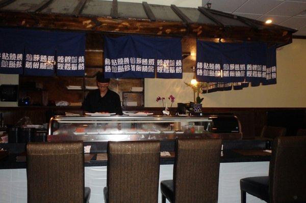 Now they have a sushi bar!