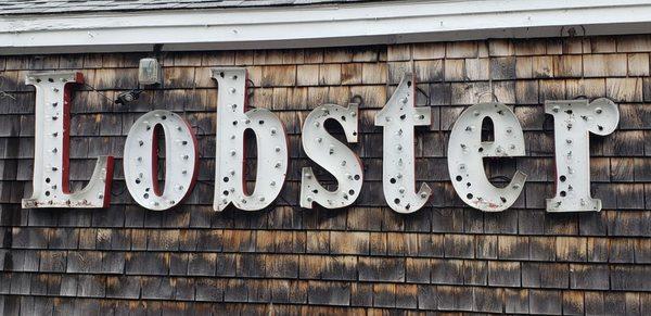 Lobster sign