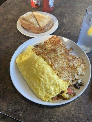 Gyro Greek Omelette