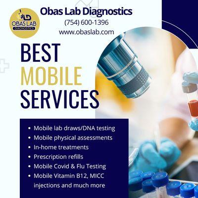 Mobile services available