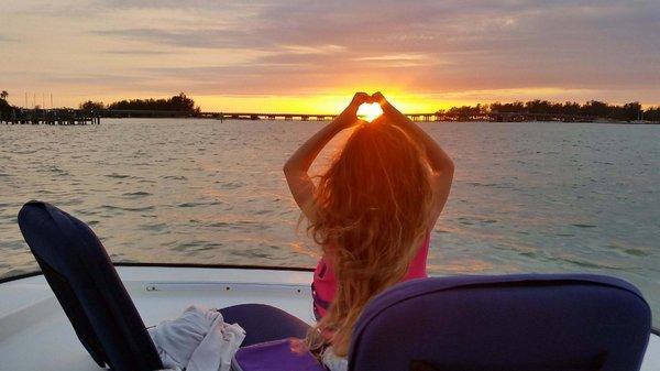 Join us for a evening cruise to see some of the most spectacular sunsets around!