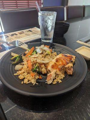 Hibachi Salmon