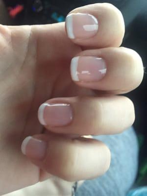 French gel manicure!