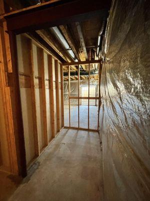 Basement framing