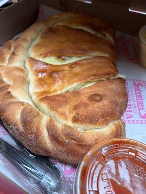 Wednesday daily deal $10 calzone