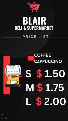 Coffee and hot chocolate deals