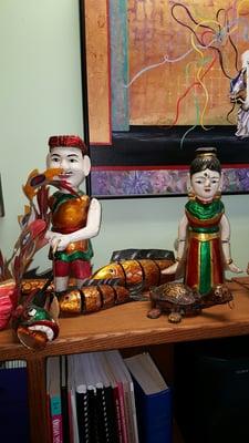 Vietnamese water puppets