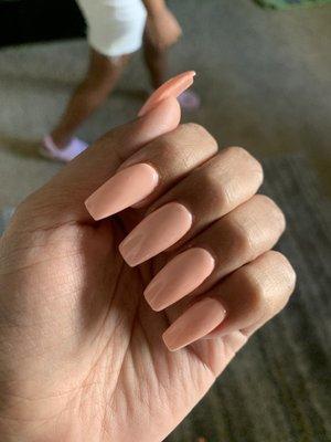 Ugly nails with no shape