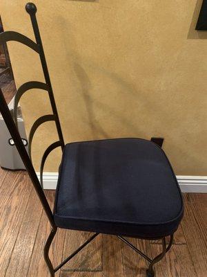 After photo-side view dining chair