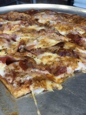 All Meat pizza