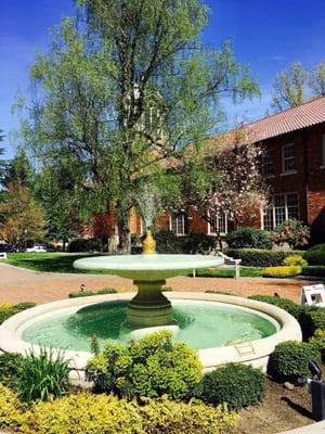 Fountain at Marylhurst