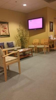 Waiting room area.