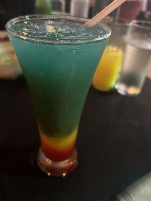 Rainbow drink