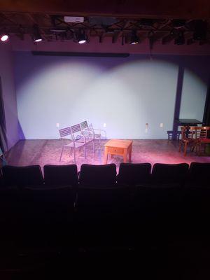 An intimate theater venue and home to the off-central players and the Big Break Youth Stage.