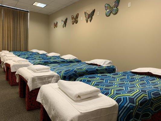 Foot reflexology room