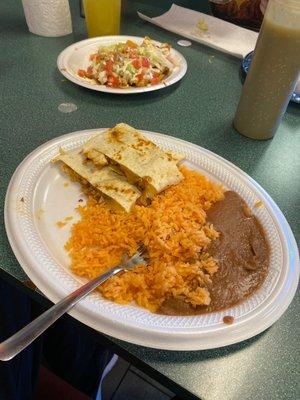 Quesadilla Al Pastor, Chicken Nachos