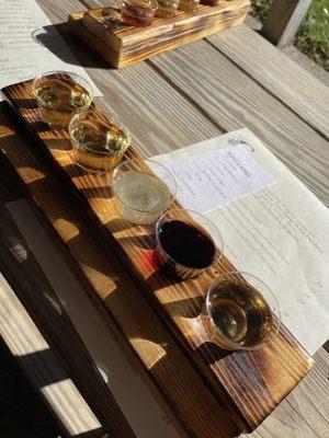 Wine flight