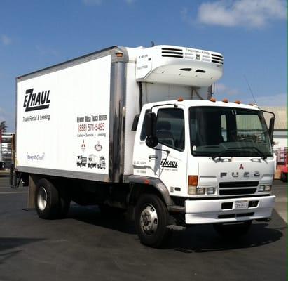 14', 18', 24' Refrigeration Trucks with a Lift-gate