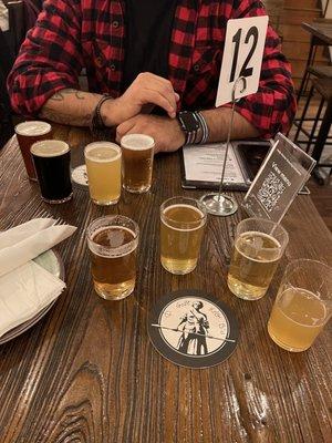 Beer flight