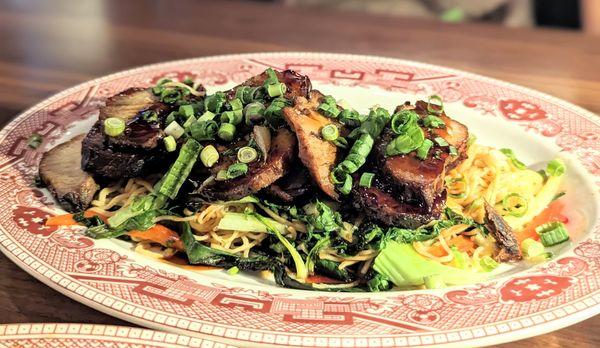 Hong Kong style noodle with roast pork