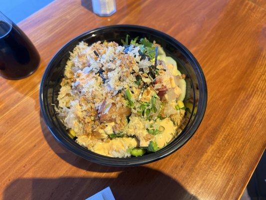 Poke Bowl with 2 Protein