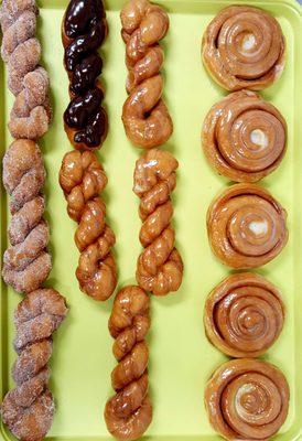 Cinnamon Rolls, Cinnamon Twists