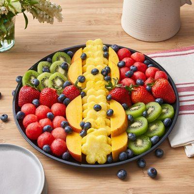 Summer Platter with kiwi, mango, watermelon, pineapple, strawberries & blueberries