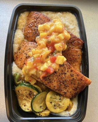 Creole Salmon Keto Bowl