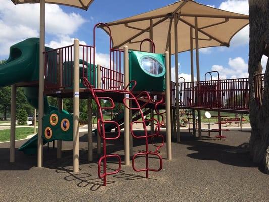 New play structures for preschoolers & elementary kids.