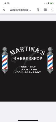 Martina's Barbershop