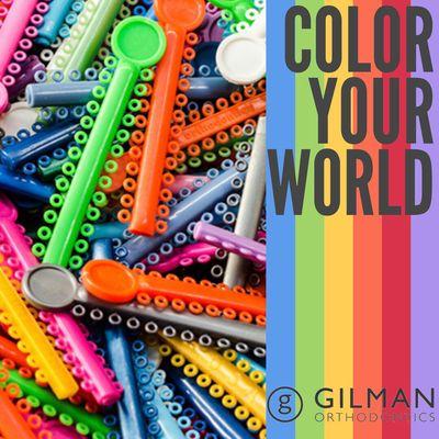 Color your smile, color your world! #smilewithconfidence