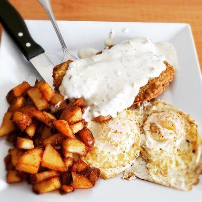 Country fried steak & gravy