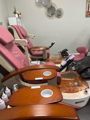 Pedicure chairs