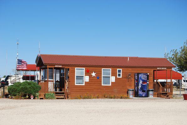 Office and Bath House