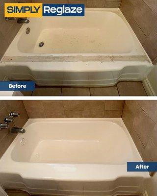 Let the experts from Simply Reglaze take care of your tub!