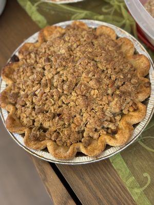 Green chile apple pie