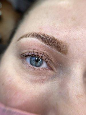 Lash Lift w/tint & Diamond Brows (brow lamination)