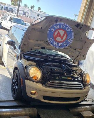 Mini Cooper 
Ready for tags 
Come in today.