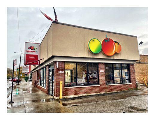 Montrose Deli. (One of Three)  5411 W Montrose Ave.  Great Fresh Deli Quality Meats Diary Grocery Fresh Produce Imported European Goods.