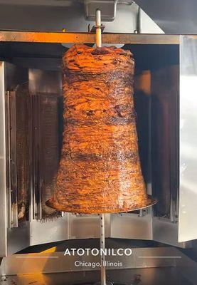 Al pastor meat..