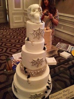 The scariest or most honest wedding cake ever...