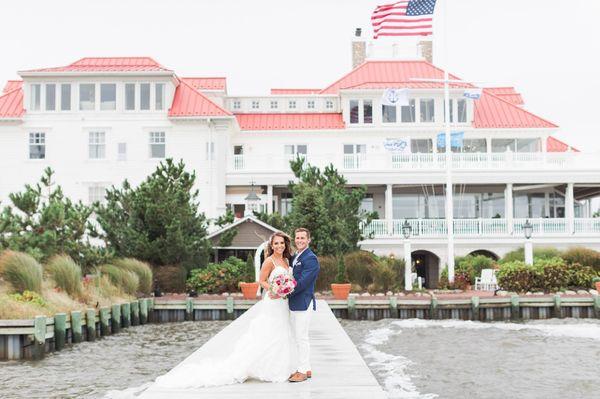 On the pier outside Mallard