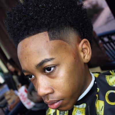 Burst fade Mohawk by Sir Reginald