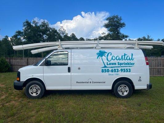 Look for our vans around town!