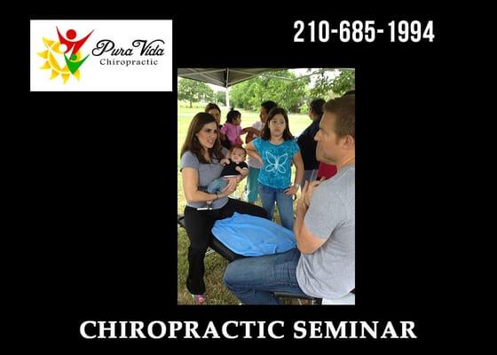 Pura Vida Chiropractic Seminars